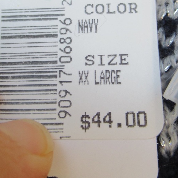 Relist 2/23❌ Croft & barrow crew neck sweater floral like print & metallic XXL - Picture 13 of 17